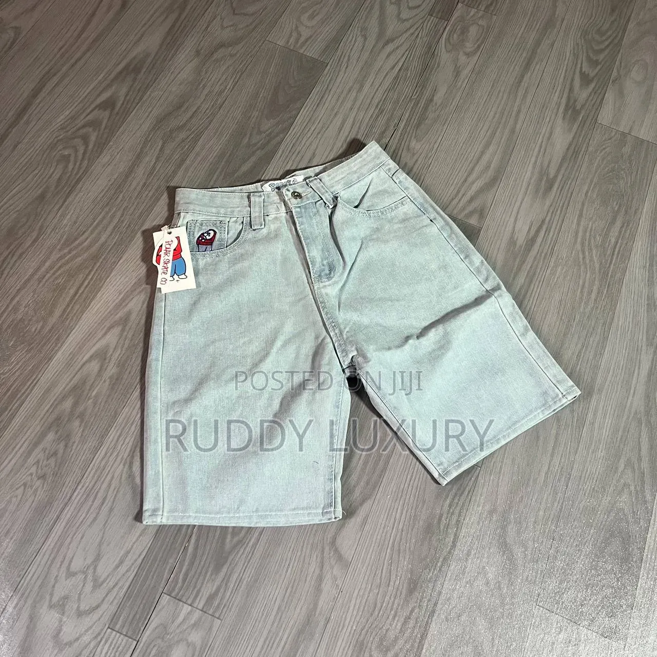 The Toned Denim Shorts