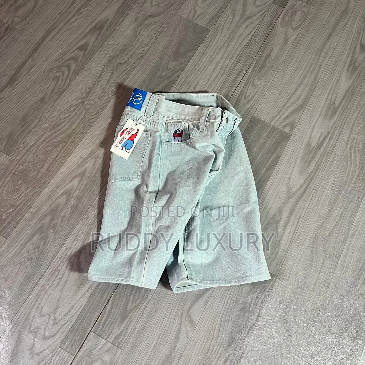 The Toned Denim Shorts