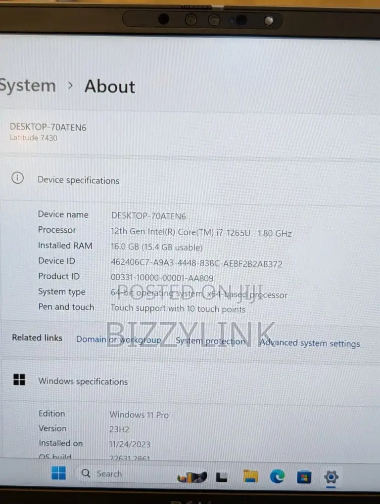 Laptop Dell Latitude 7430 16GB Intel Core i7 SSD 512GB