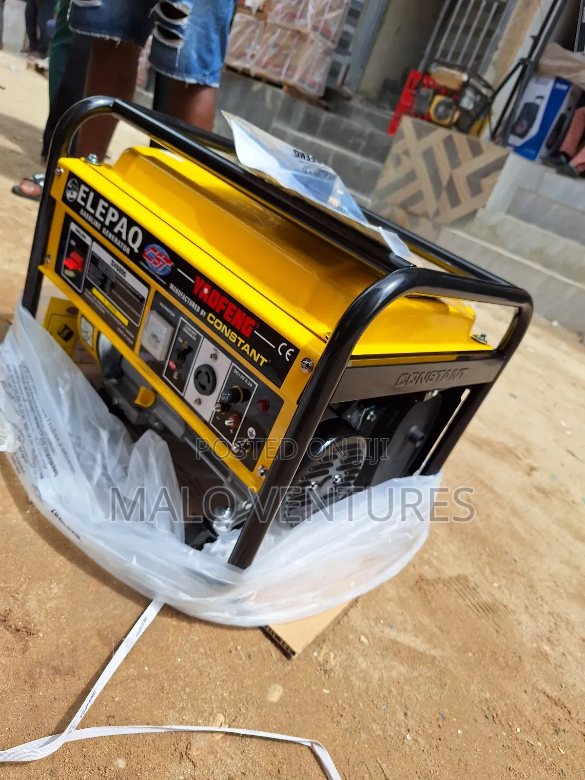 4.5kva Original Contant Elepaq Manual Start Generator
