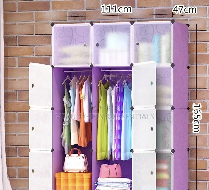 3door Diy Cube Wardrobe