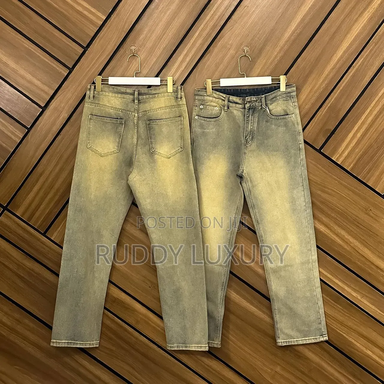 Deep Indigo Classic Straight-Leg Jeans