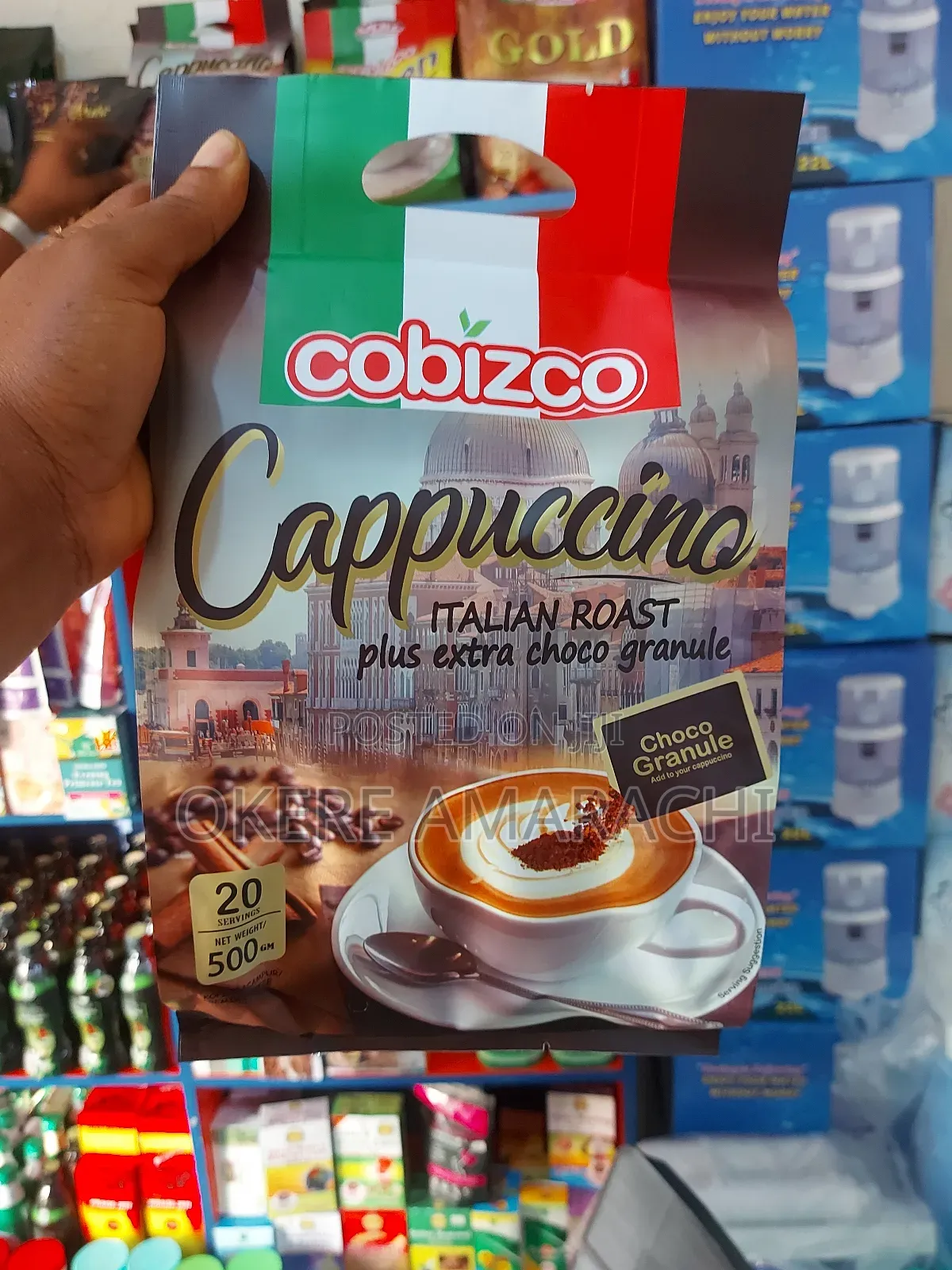 Cobizco Italian Roast Cappuccino