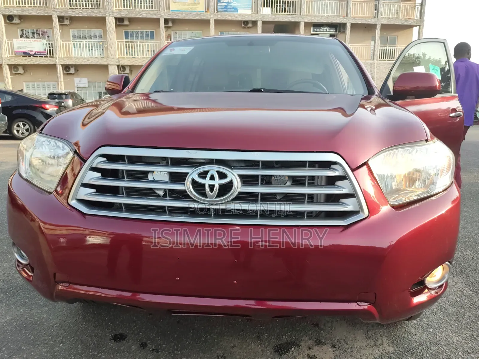 Toyota Highlander Limited 4x4 2008 Red