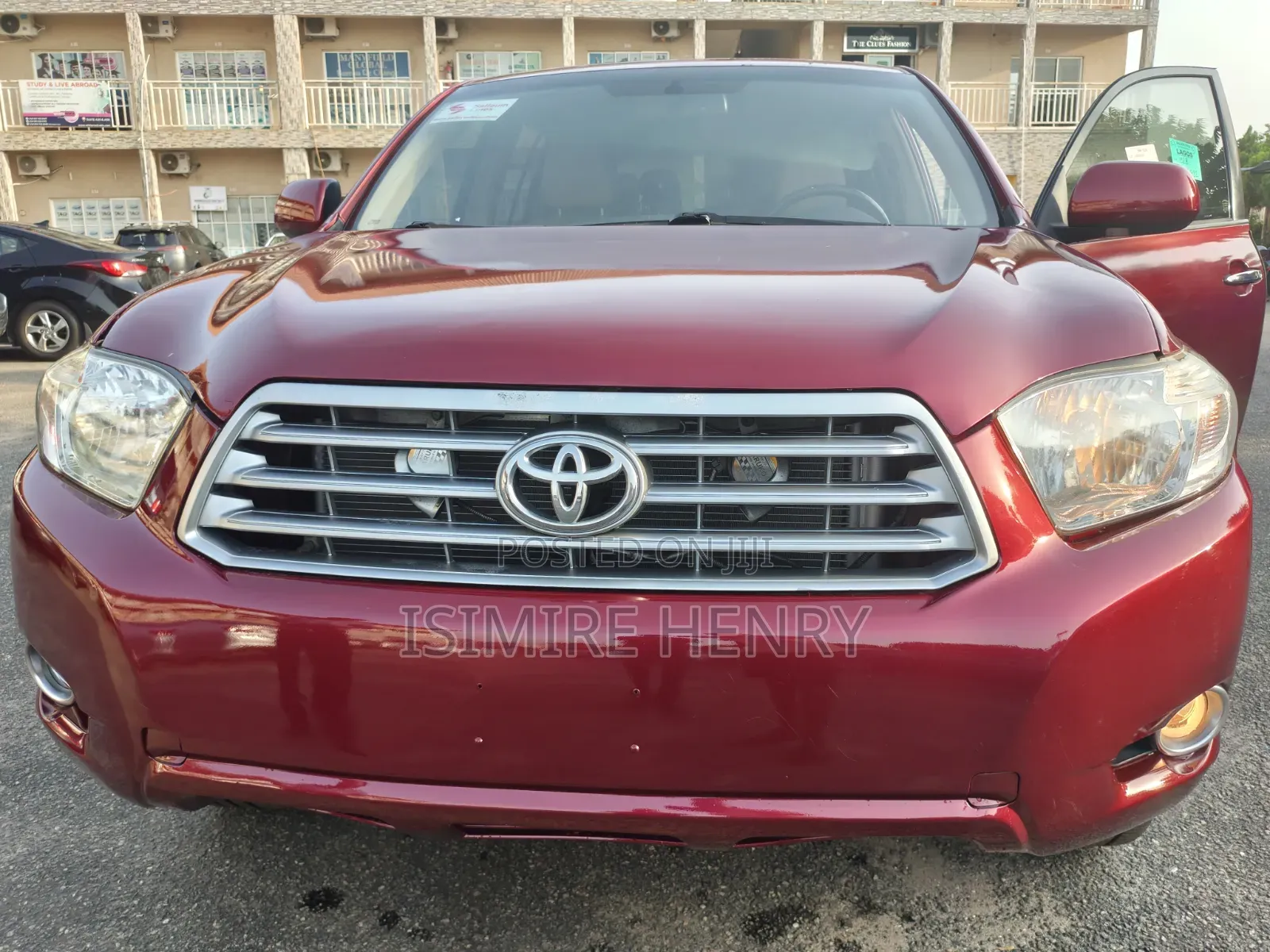 Toyota Highlander Limited 4x4 2008 Red