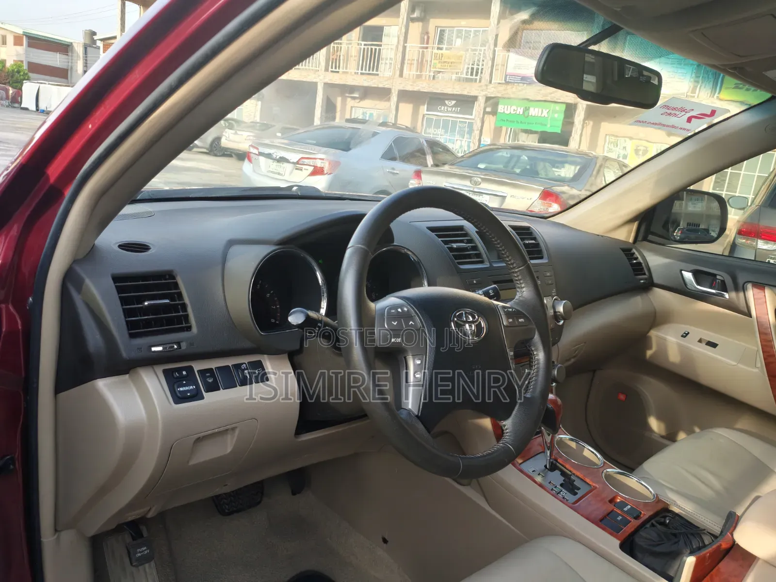 Toyota Highlander Limited 4x4 2008 Red