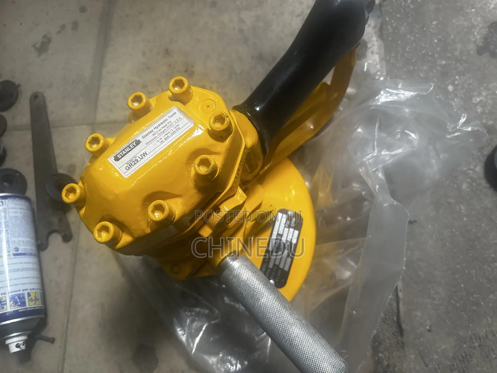 Hydraulic Grinder Machine 9”