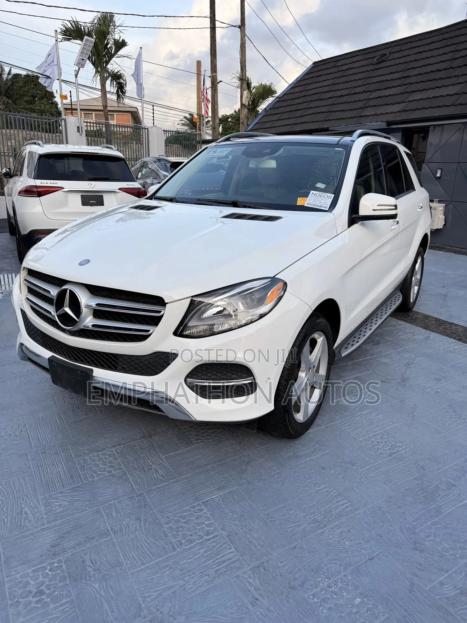 Mercedes-Benz GLE-Class GLE 350d 4MATIC 2016 White