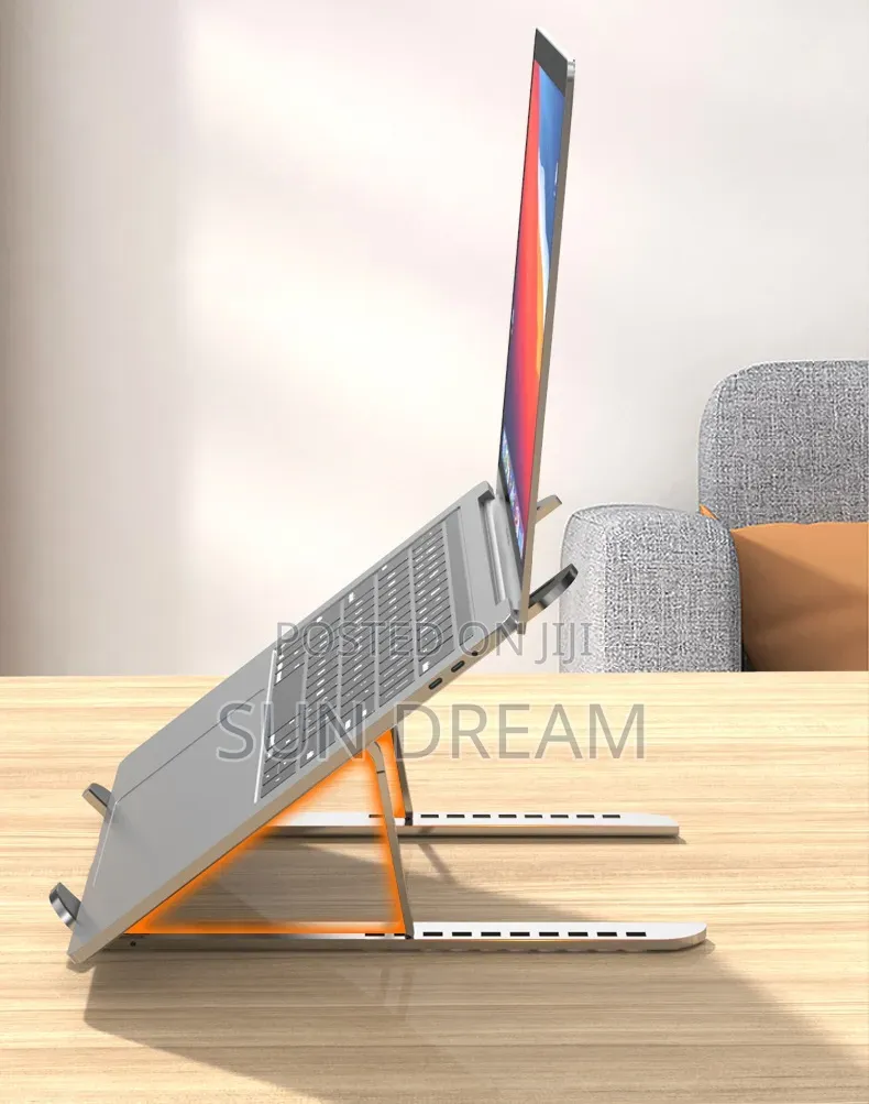 Laptop Stand Metal Not Plastic Very Good Quality Adjustable