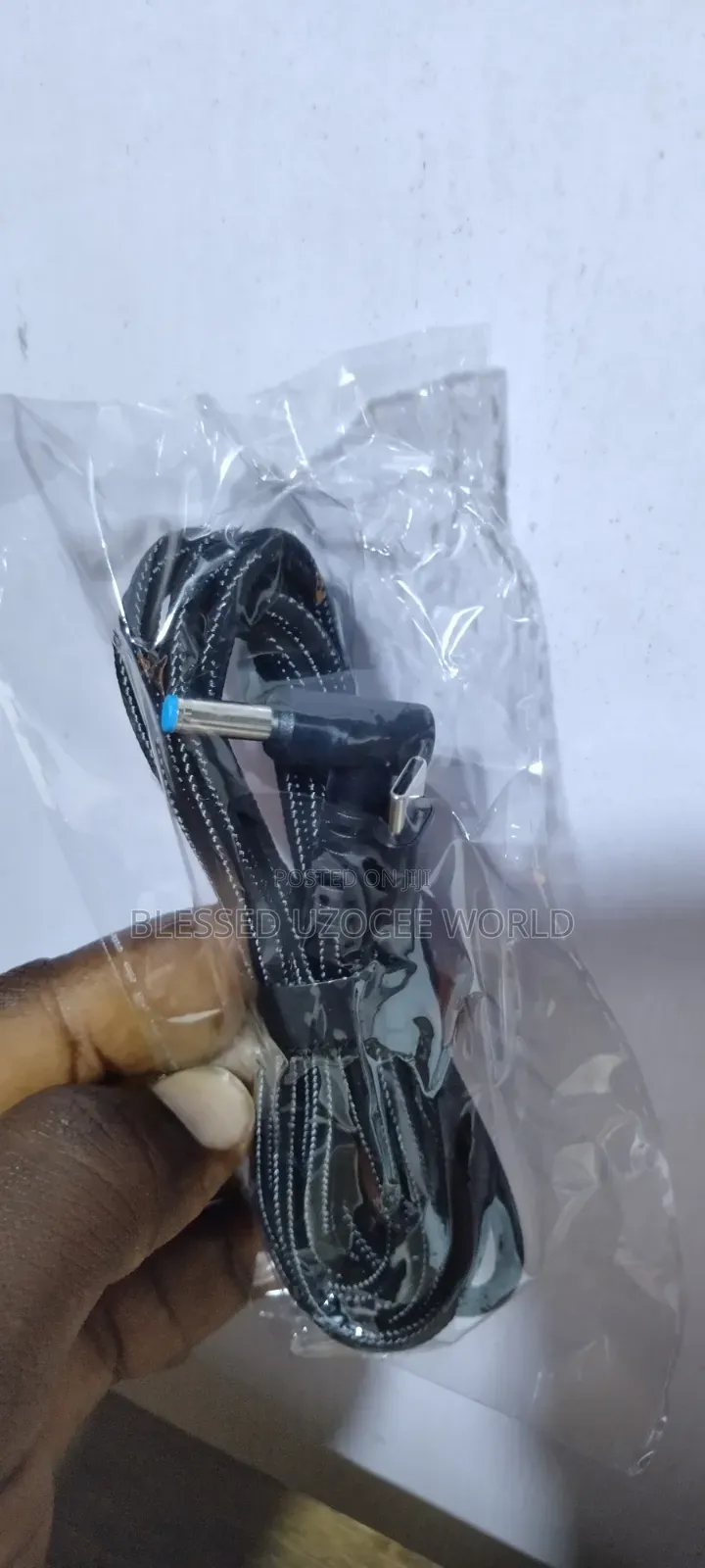Type C to Hp Blue Pin Mouth Pd 100w Laptop Charger Cable for Powerbank