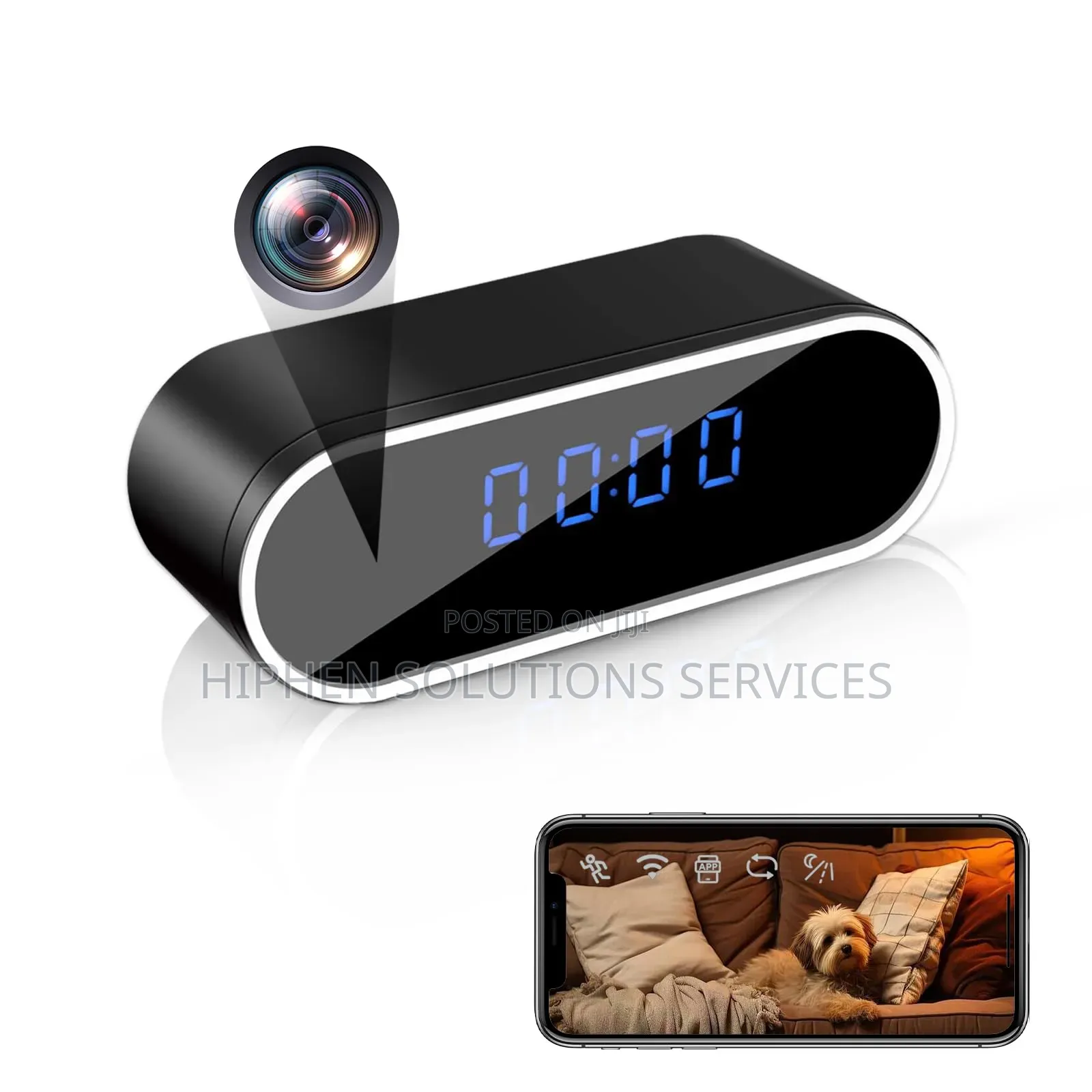 Table Clock Spy Camera Suppliers In Nigeria