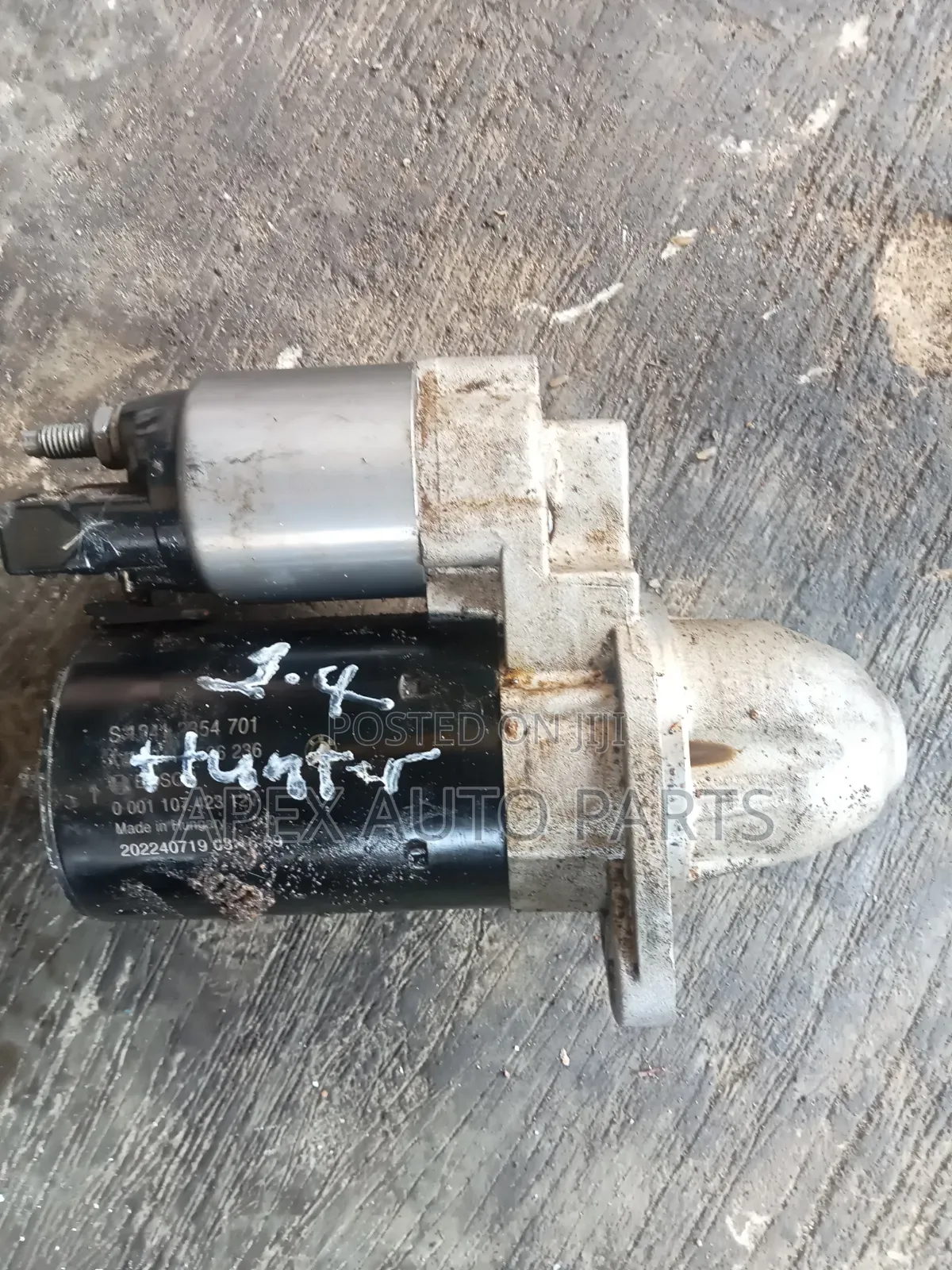 Clean Tokunbo Starter Motor for Changan Cs75 (Working Perfectly)