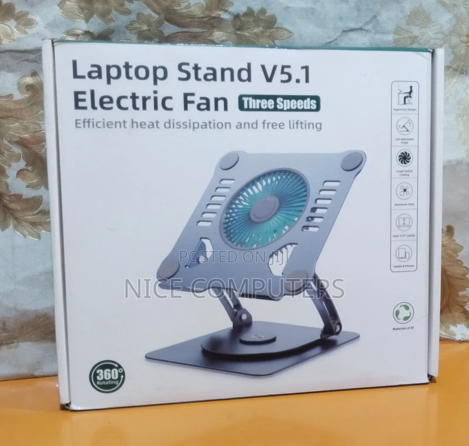 Laptop Stand/Electric Fan