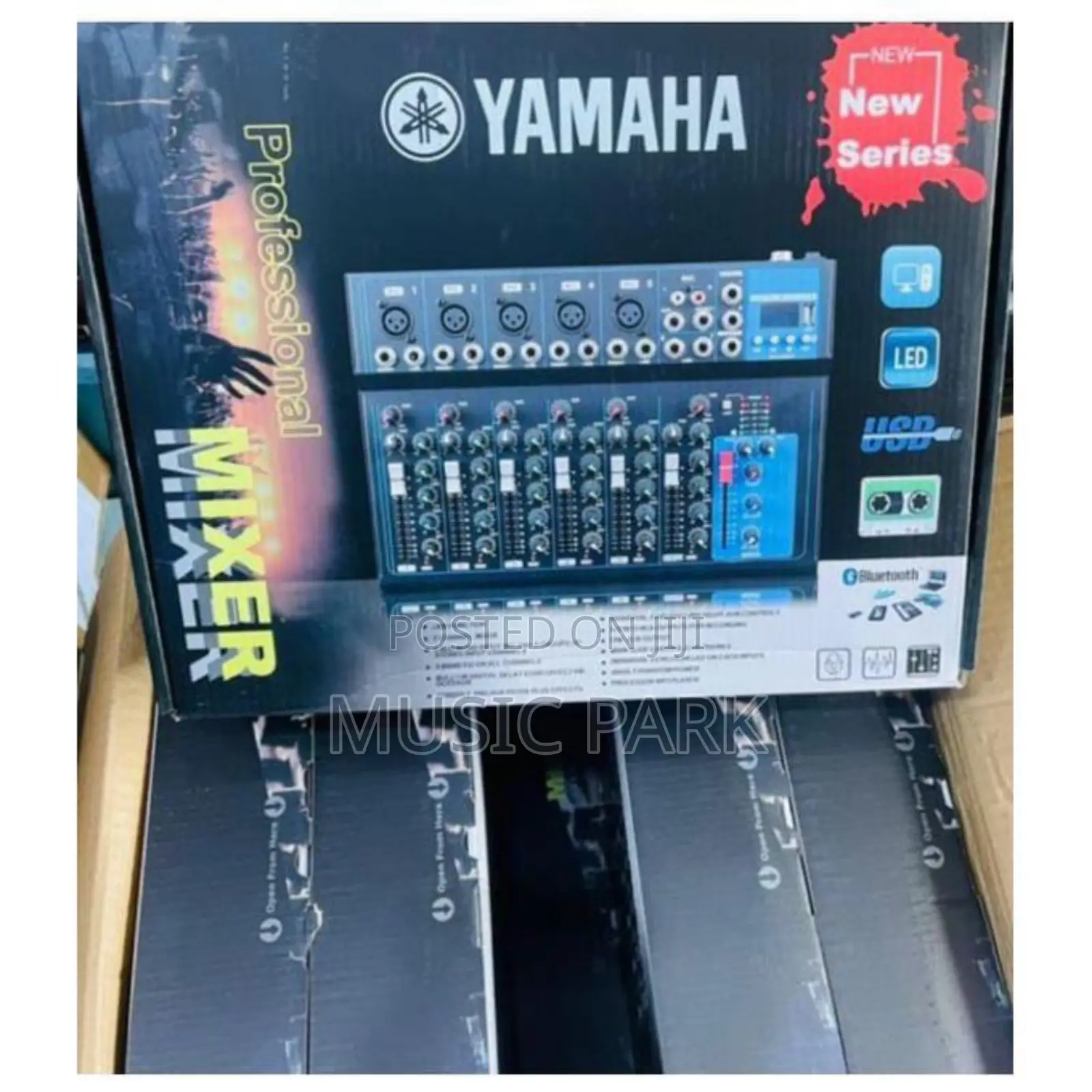 Dj/Church Angle New Yamaha F7 7-Channel Mixer