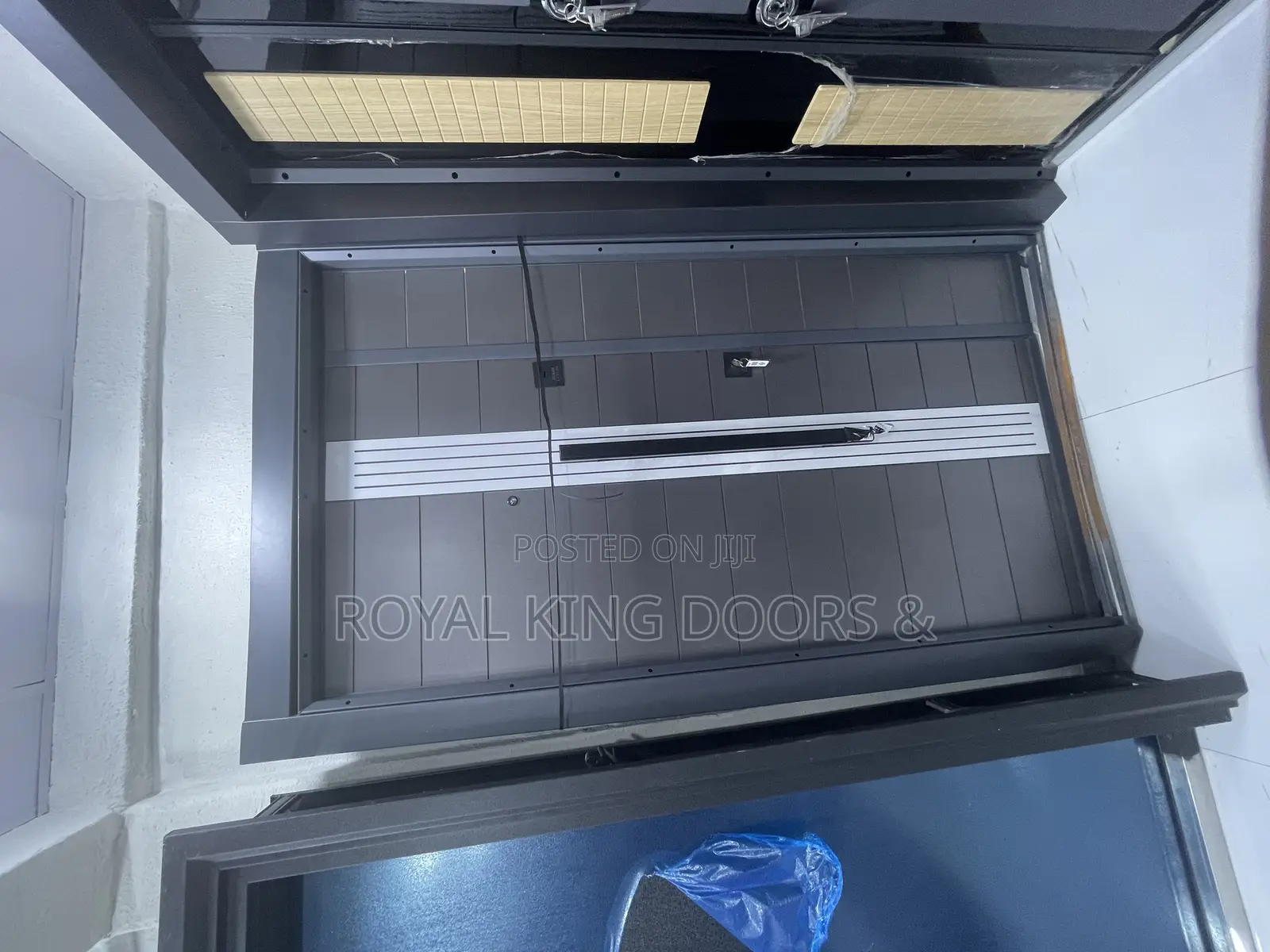 Grey and White Turkey Entrance Security Doors