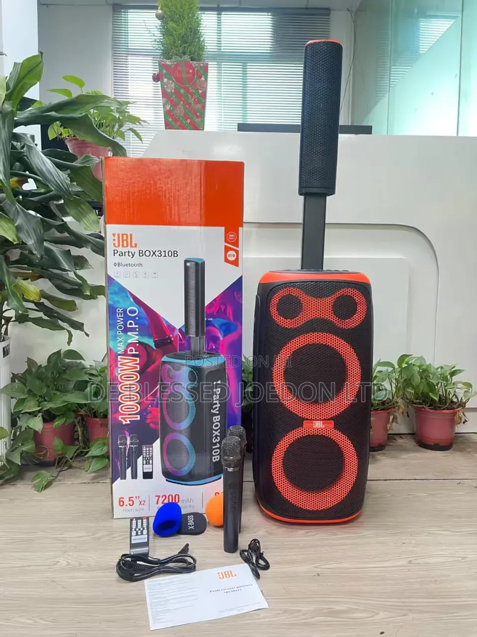 JBL Party Box 10000w 7200 Battery Capacity