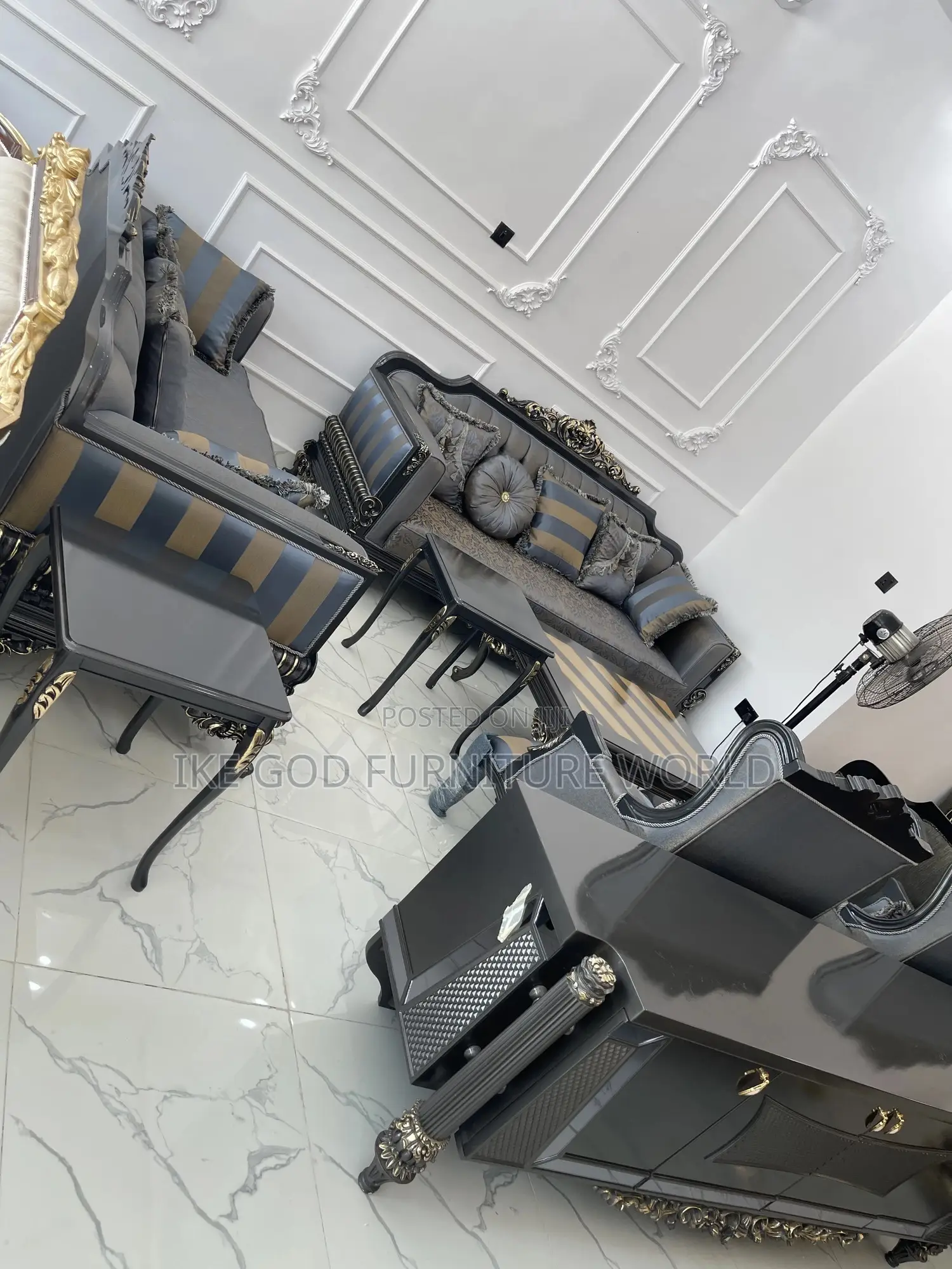Complete Set of Turkey Royal Contemporary Sofa Chair
