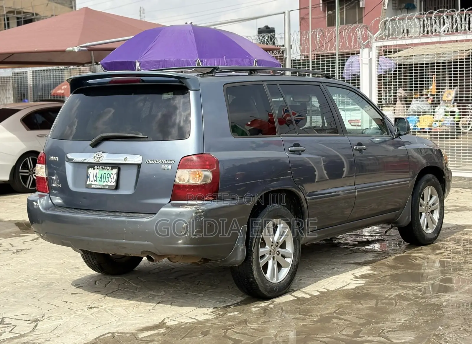Toyota Highlander 2006 Blue
