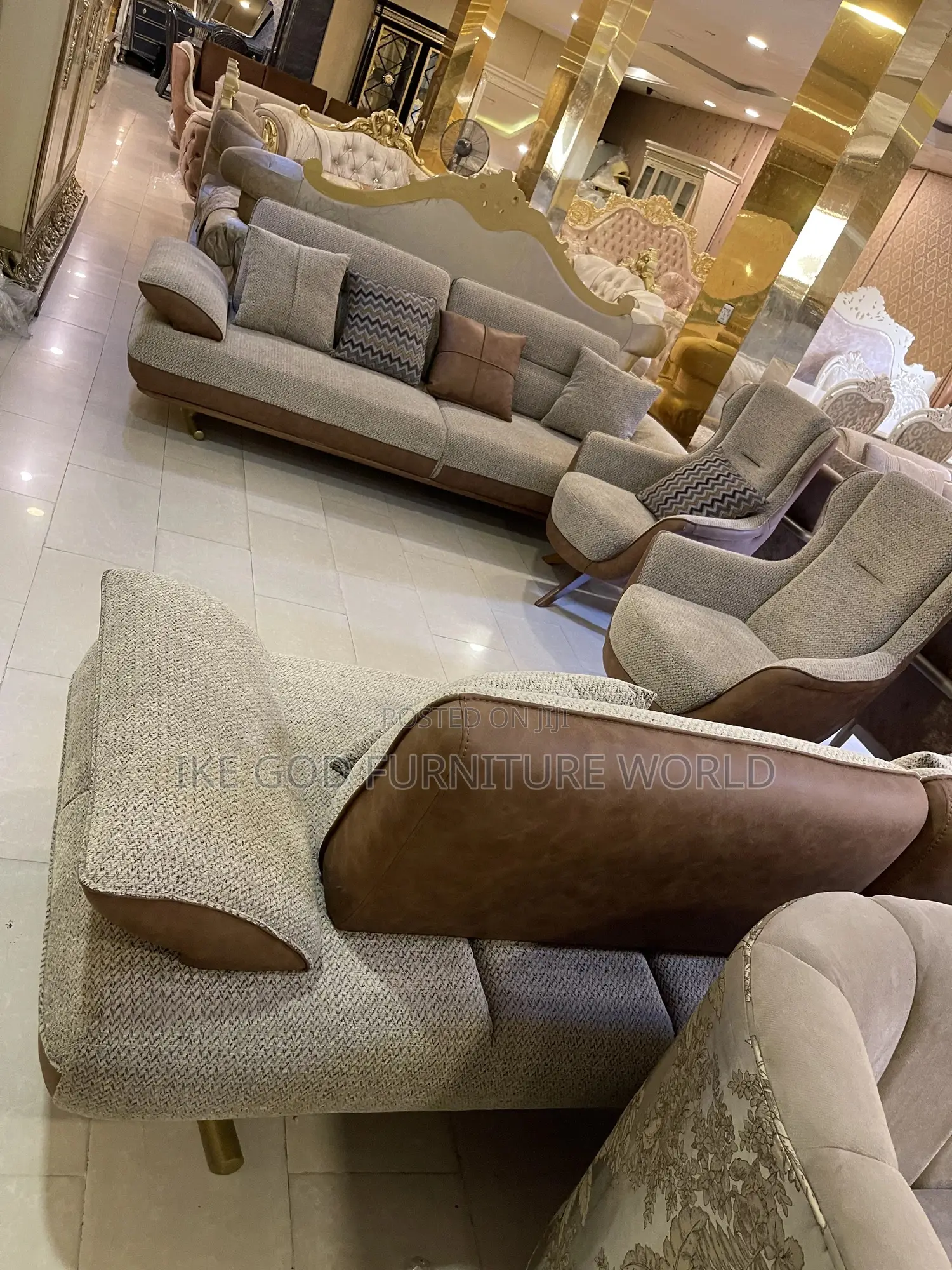 8seater Turkey Contemporary Fabric Sofa Chair