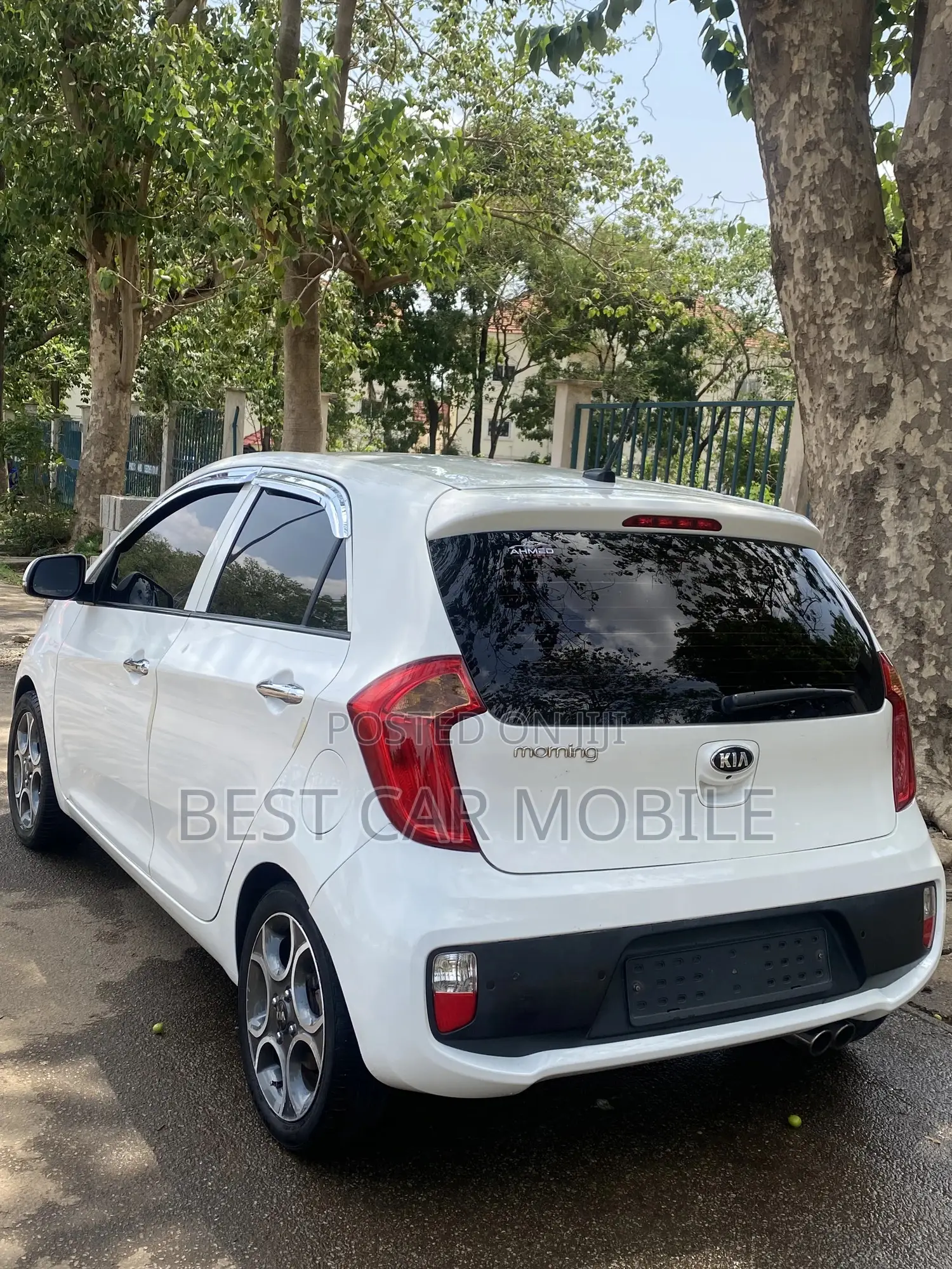 Kia Morning 2015 Off white