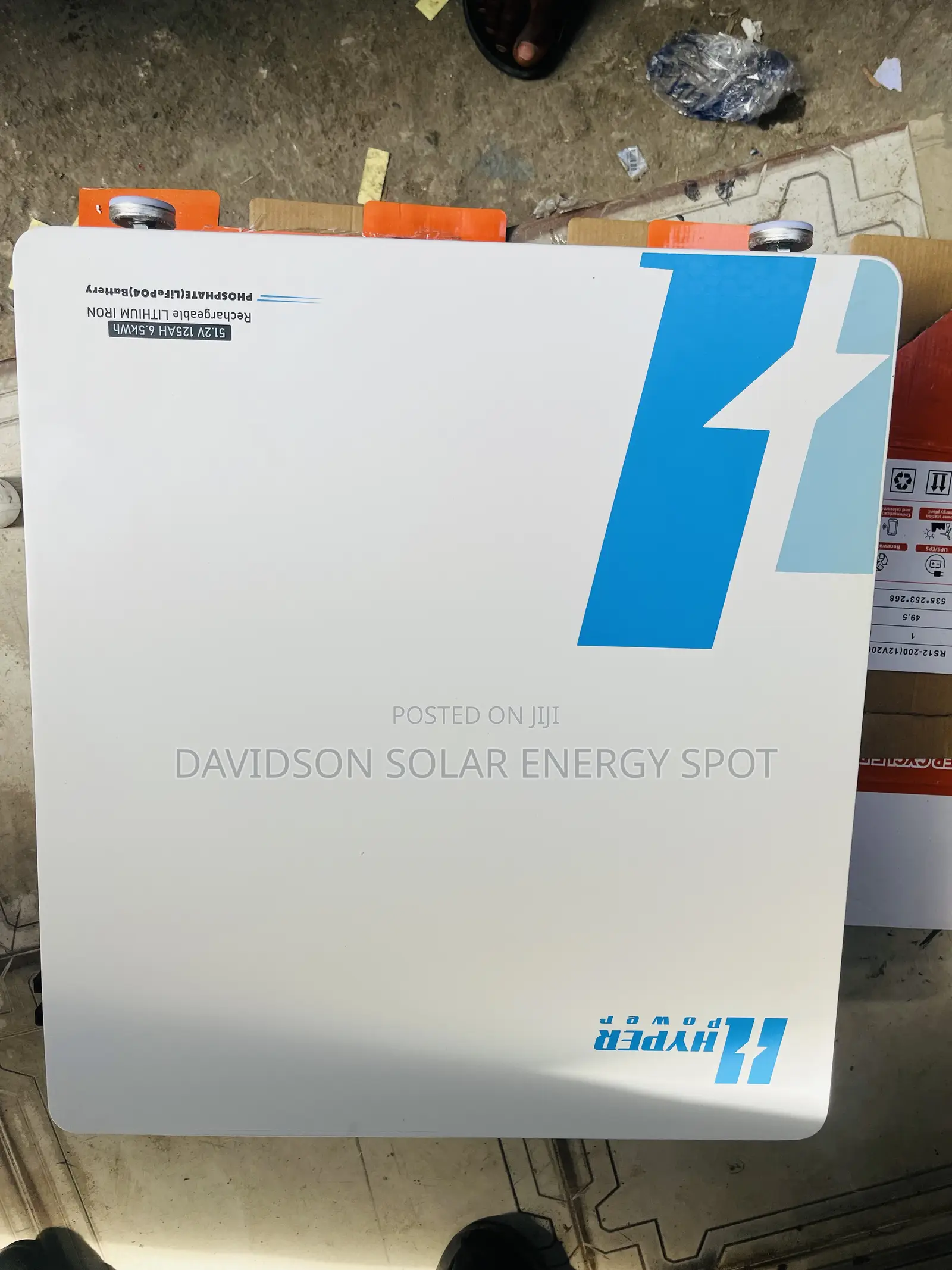 6.5kwh Hyper Solar Lithium Ion Battery