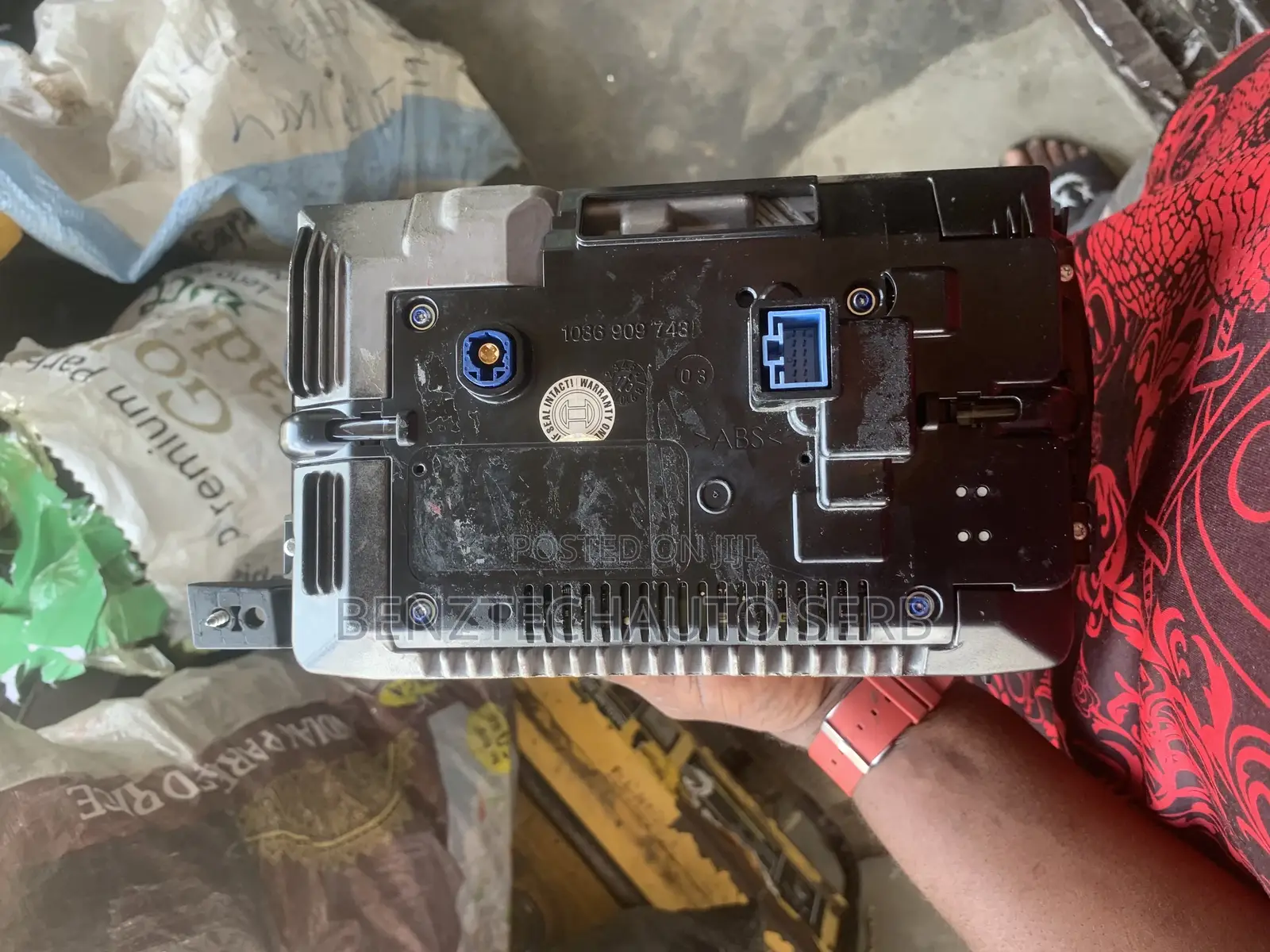 S550 Radio Screen