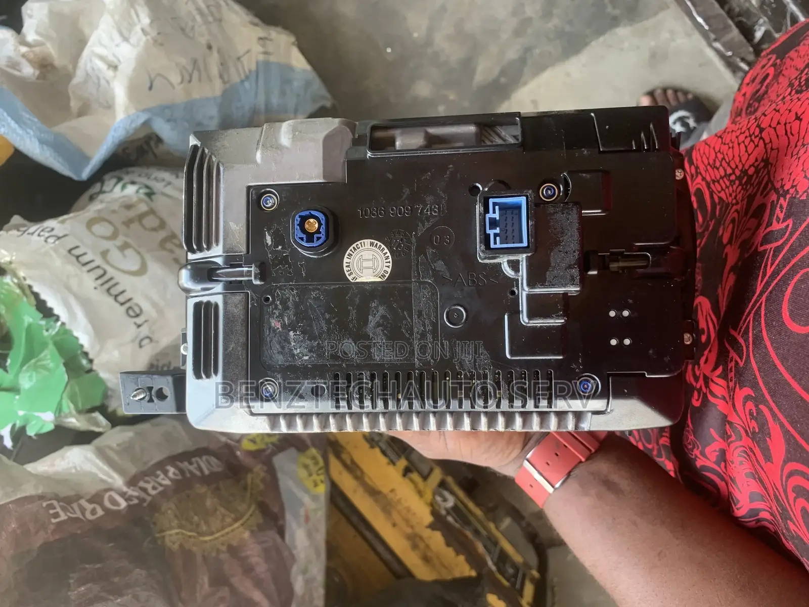 S550 Radio Screen