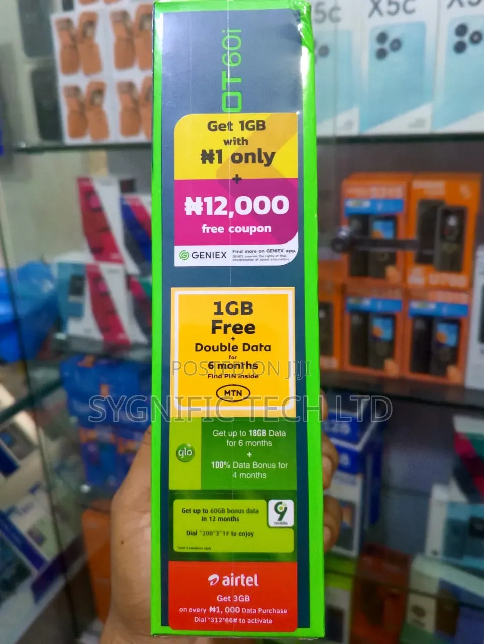 New Infinix Hot 60i 128 GB