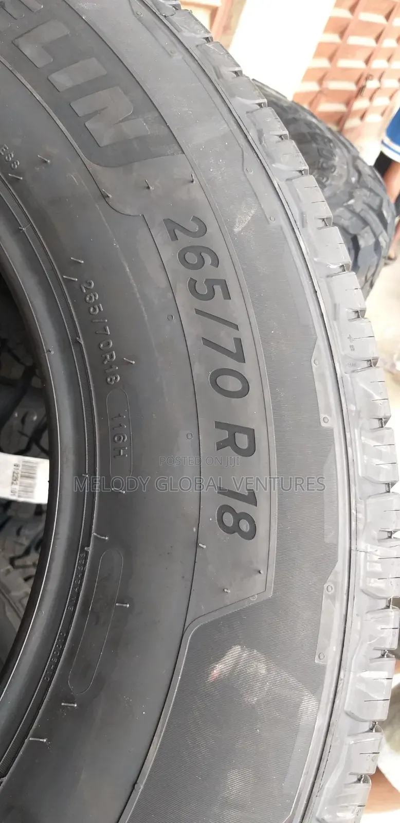 265/70r18 Michelin Tyre 