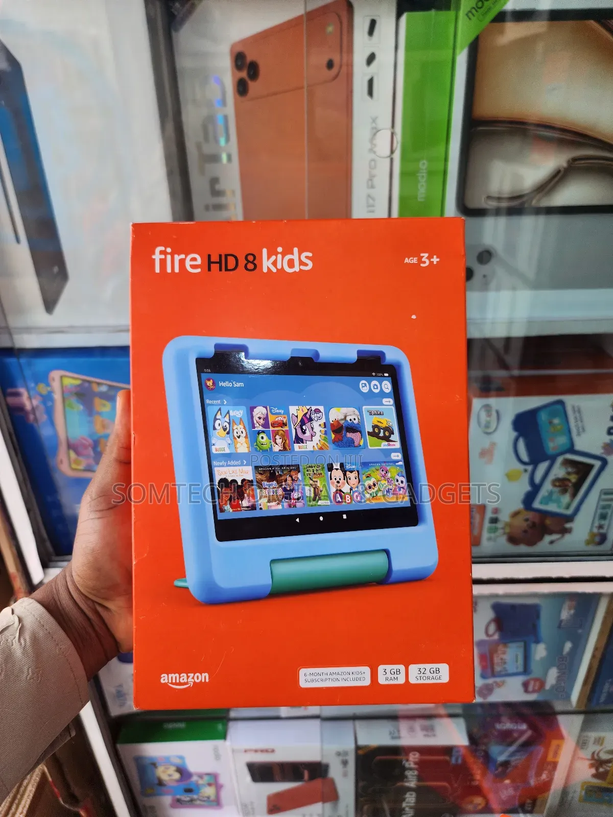 New Amazon Fire HD 8 Kids Edition 2018 32 GB Blue