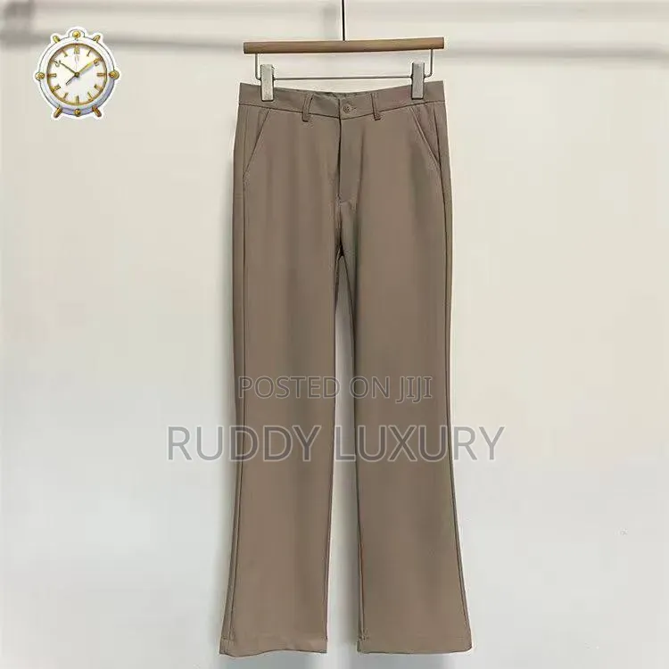 The Mocha Flare Tailored Trousers