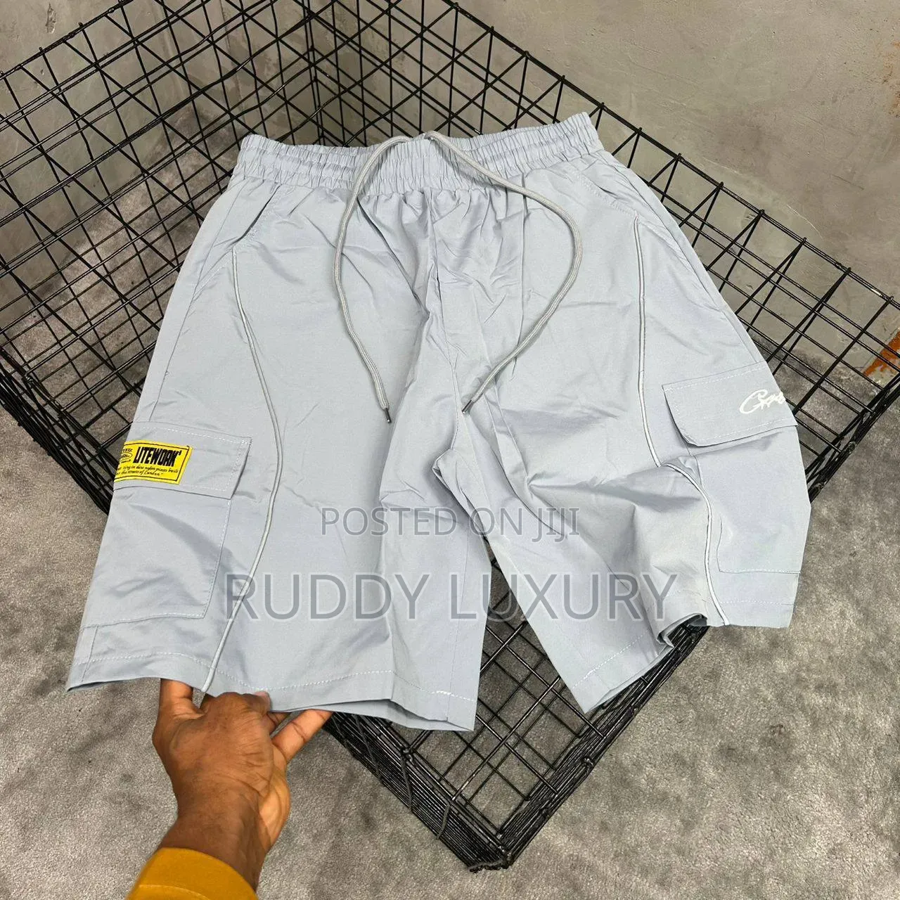 Track Soul — Reflective Striped Shorts