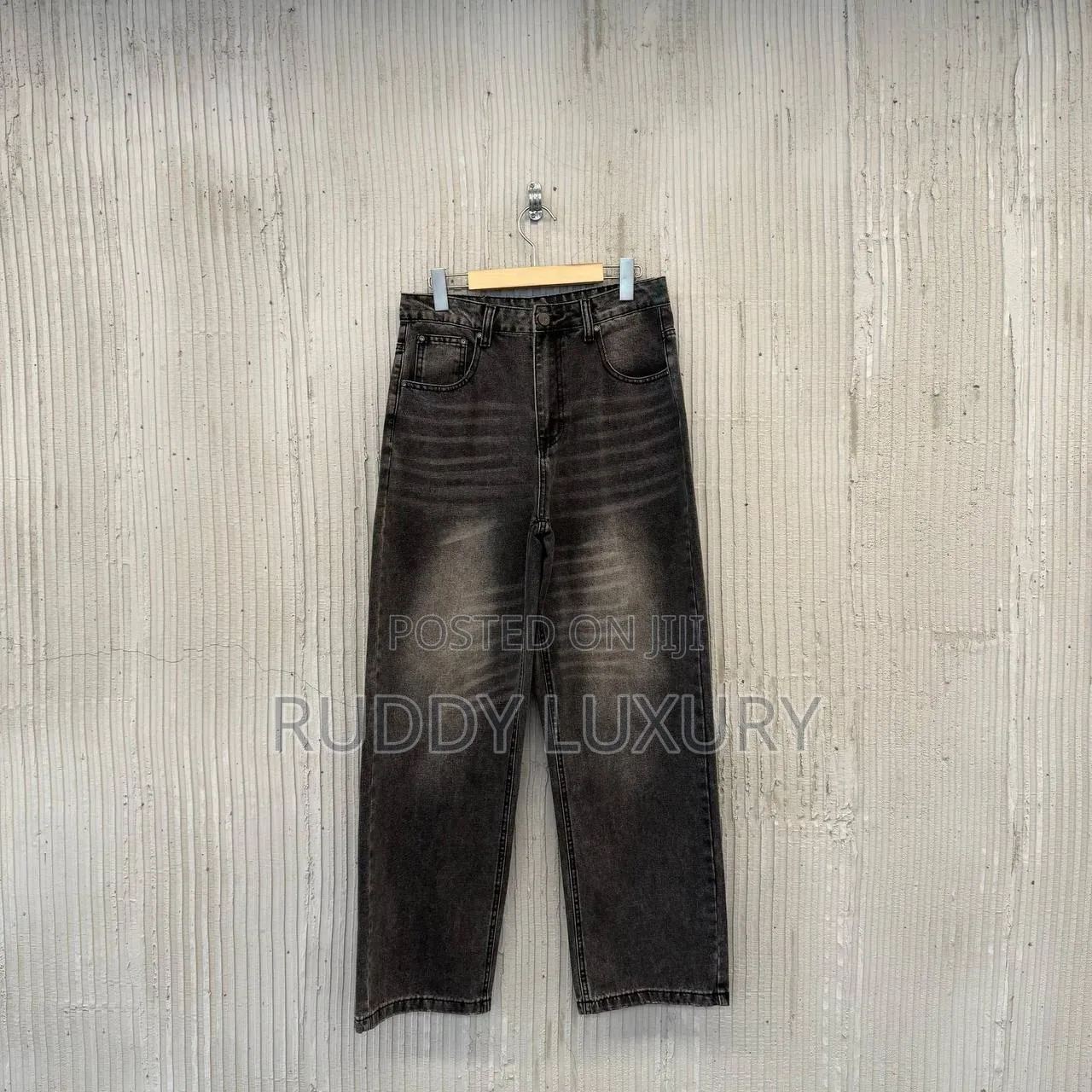 Stitch Stripe — Dark Pinstripe Jeans