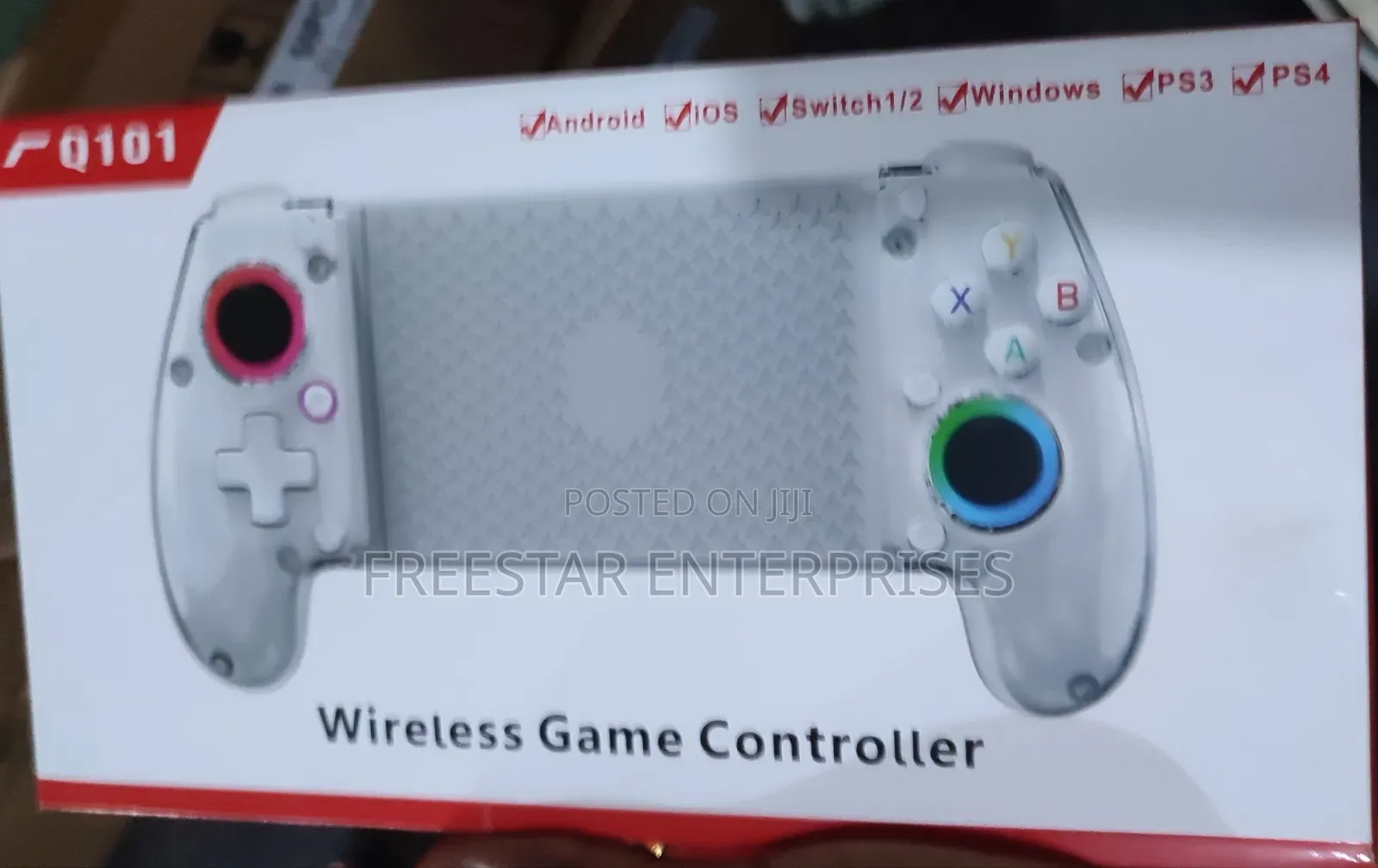 Q101 Wireless Game Controller Android/Ios/Switch 1/2/Windows/Ps3/Ps4