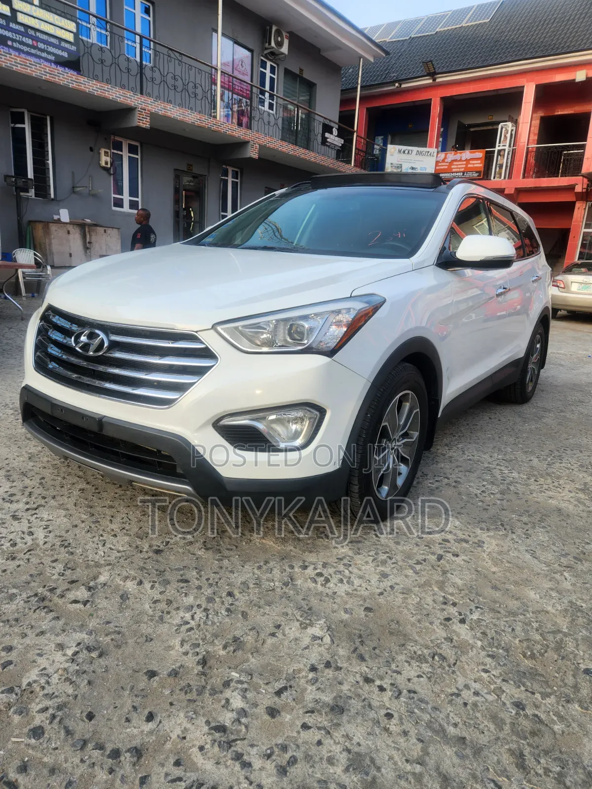 Hyundai Santa Fe Limited AWD 2016 White