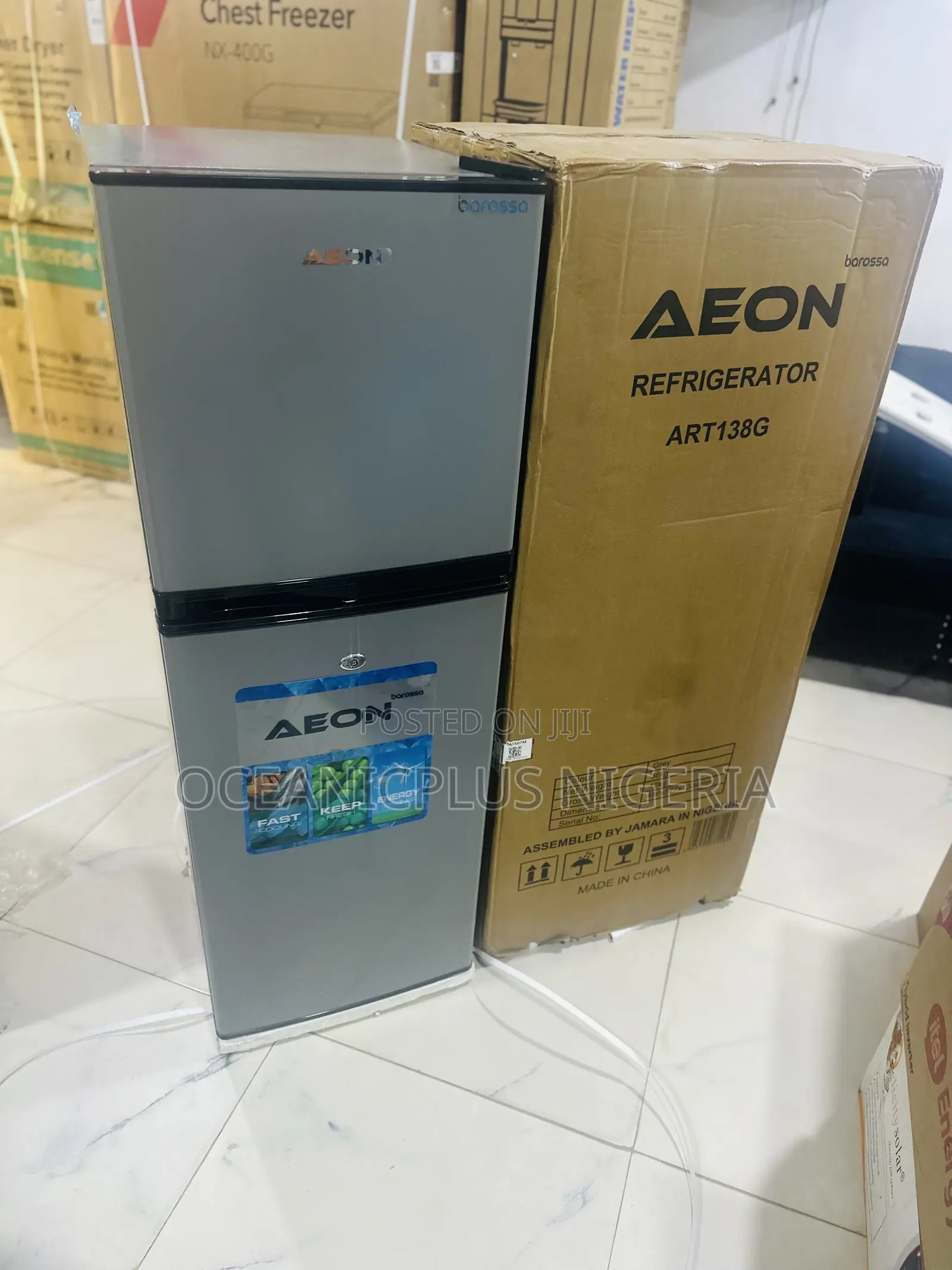 Aeon Double Door Fridge Art138g 138 Liters