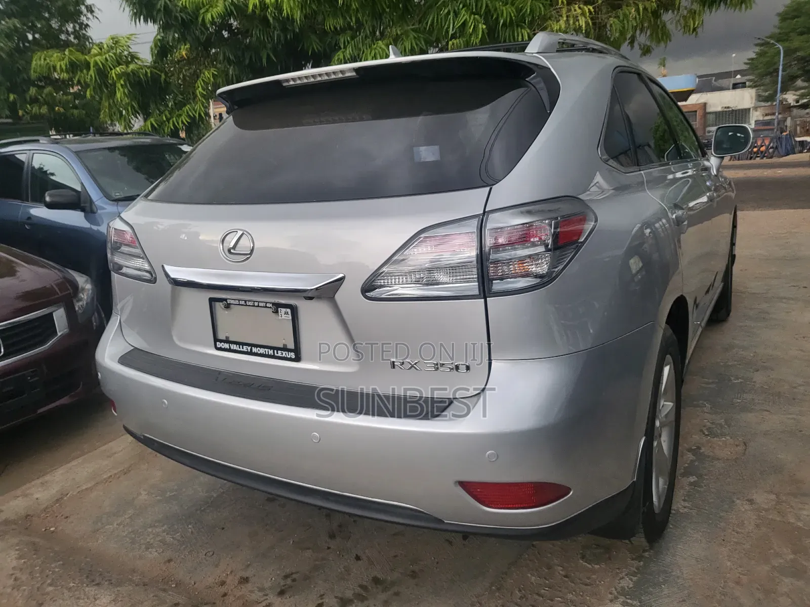 Lexus RX 350 FWD 2012 Silver