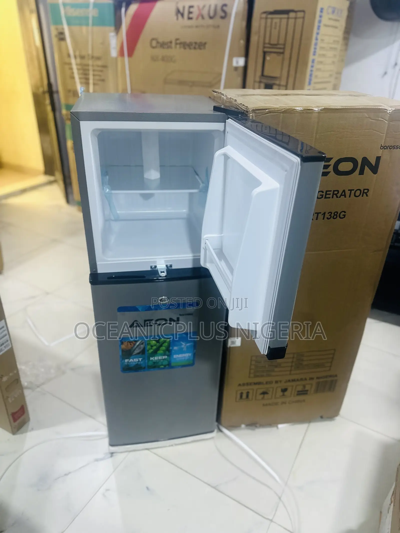 Aeon 138l Dual Compartment Refrigerator Art138g