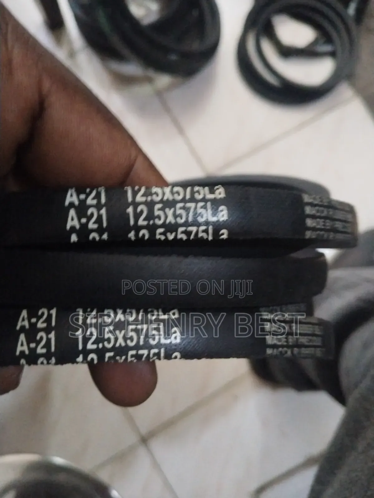 Fan Belt A21. 12.5x575la