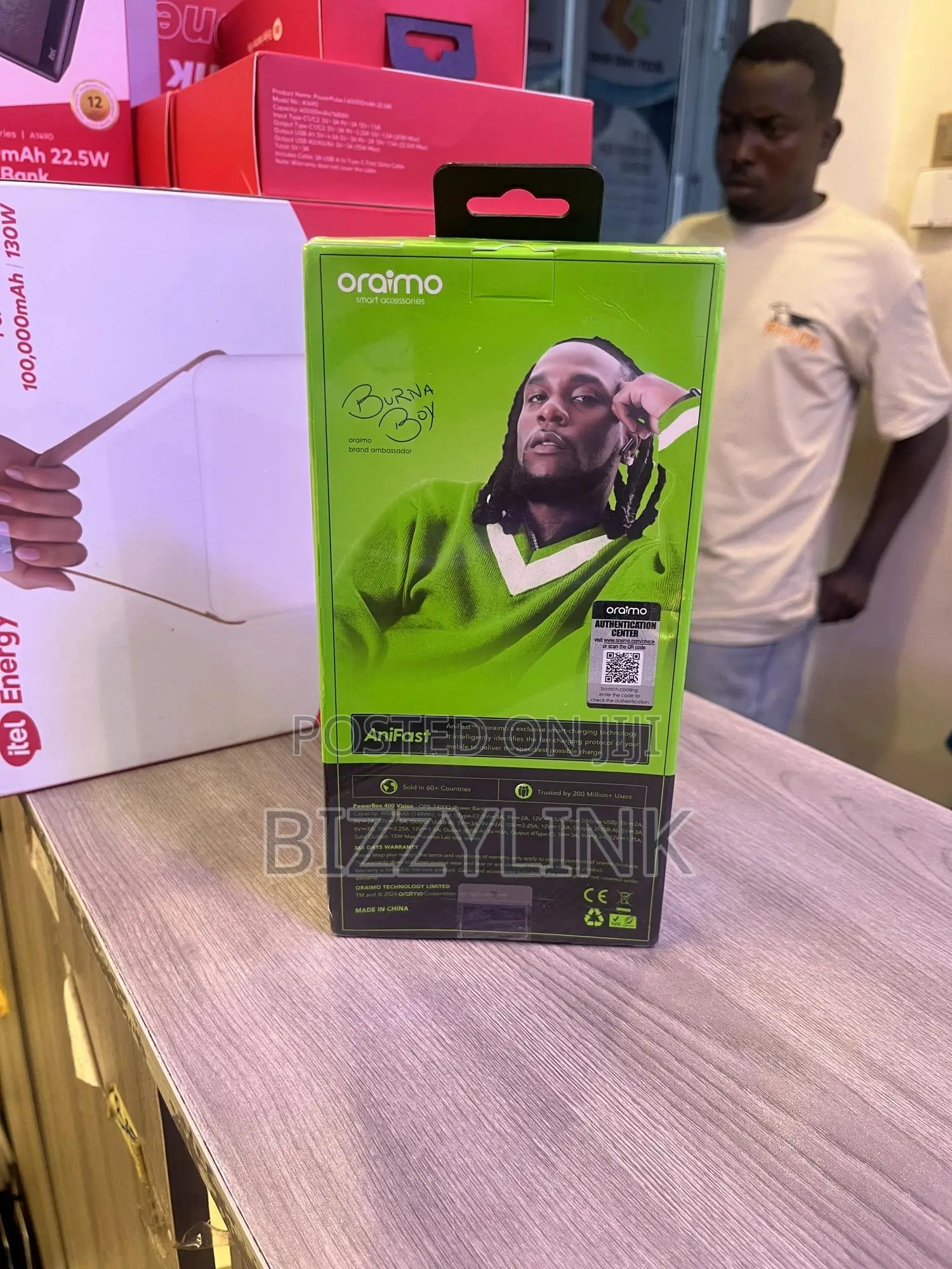 Original Oraimo 40,000mah, 22.5w