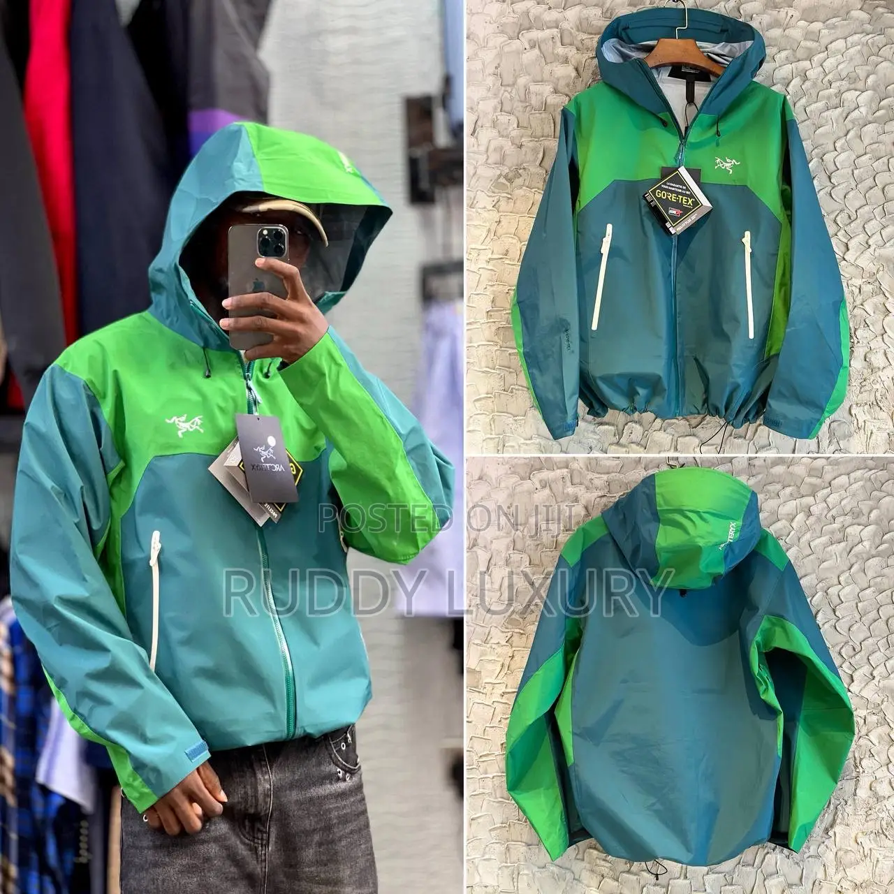Premium Arc’Teryx Performance Windbreaker Jacket