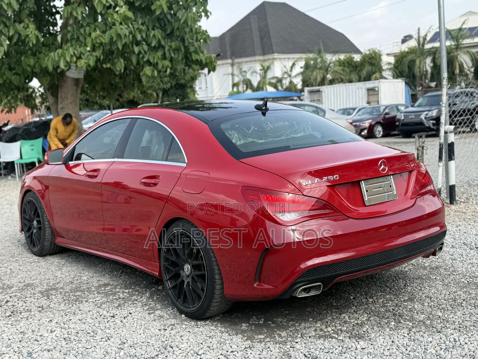Mercedes-Benz CLA-Class CLA 250 4MATIC Sedan 2014 Red