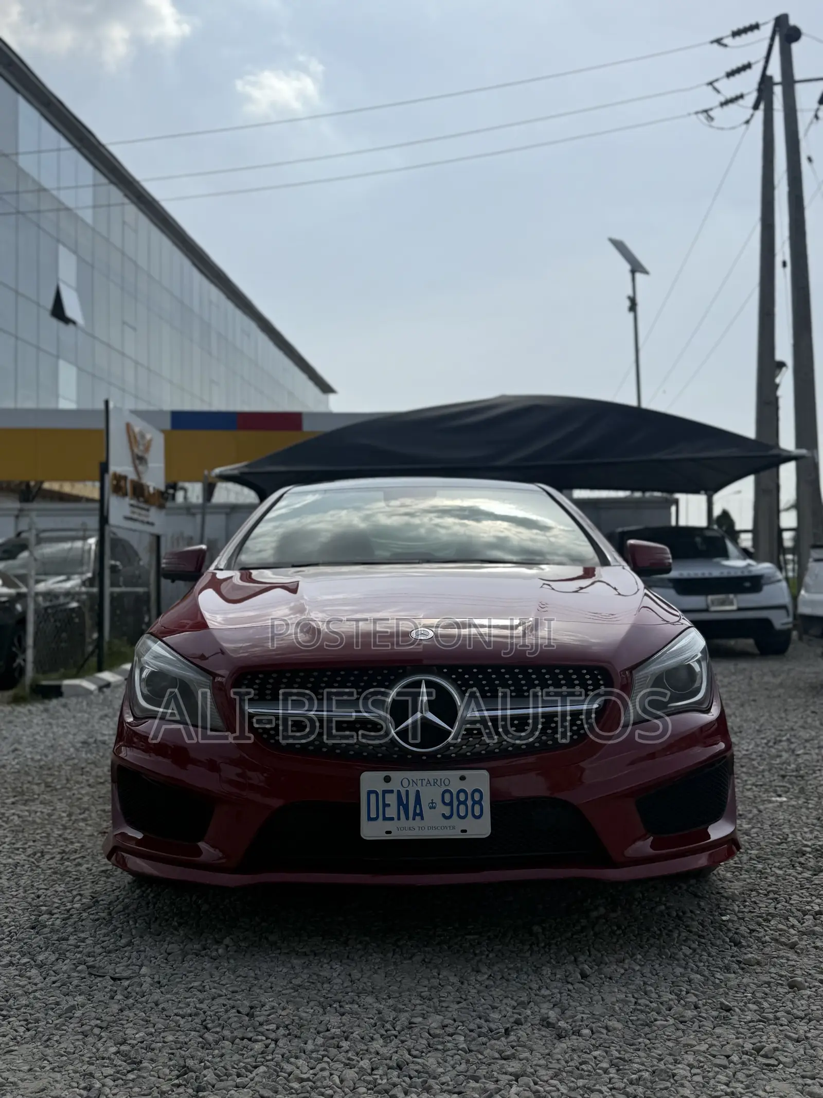 Mercedes-Benz CLA-Class CLA 250 4MATIC Sedan 2014 Red