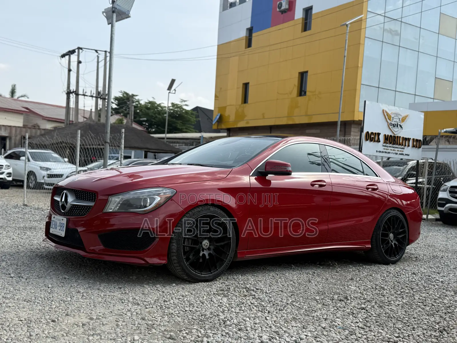 Mercedes-Benz CLA-Class CLA 250 4MATIC Sedan 2014 Red