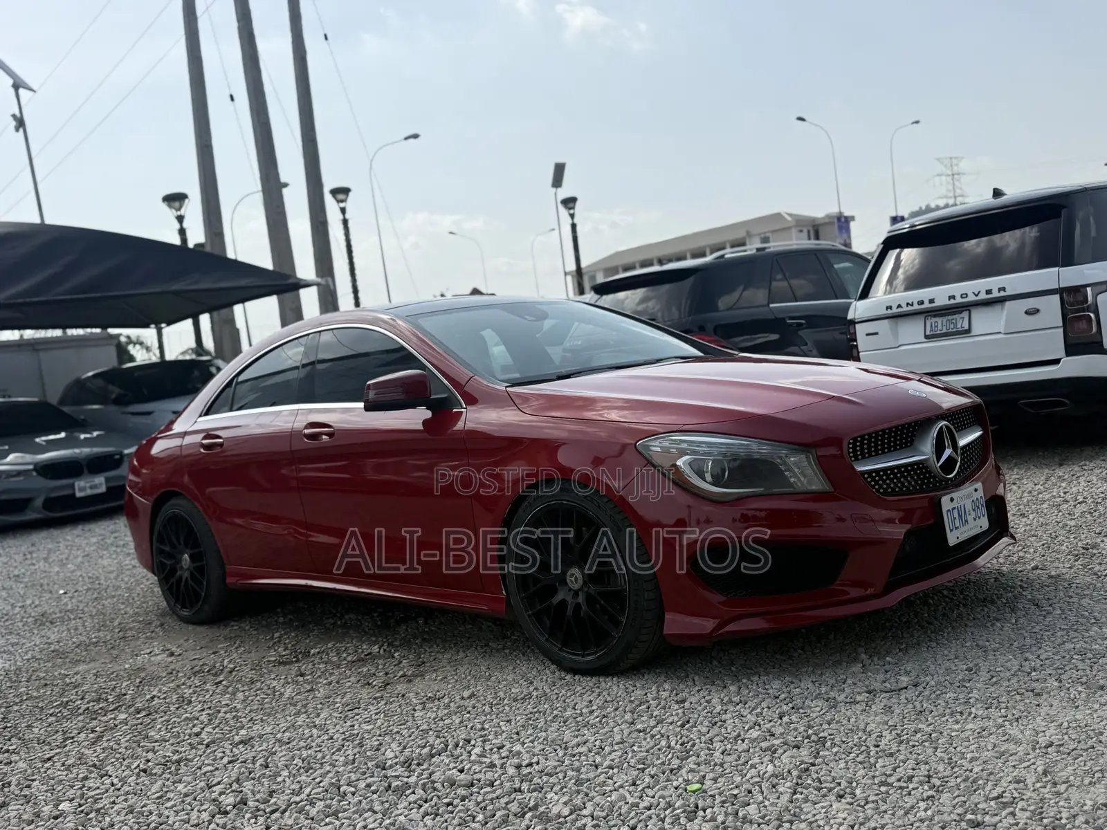 Mercedes-Benz CLA-Class CLA 250 4MATIC Sedan 2014 Red