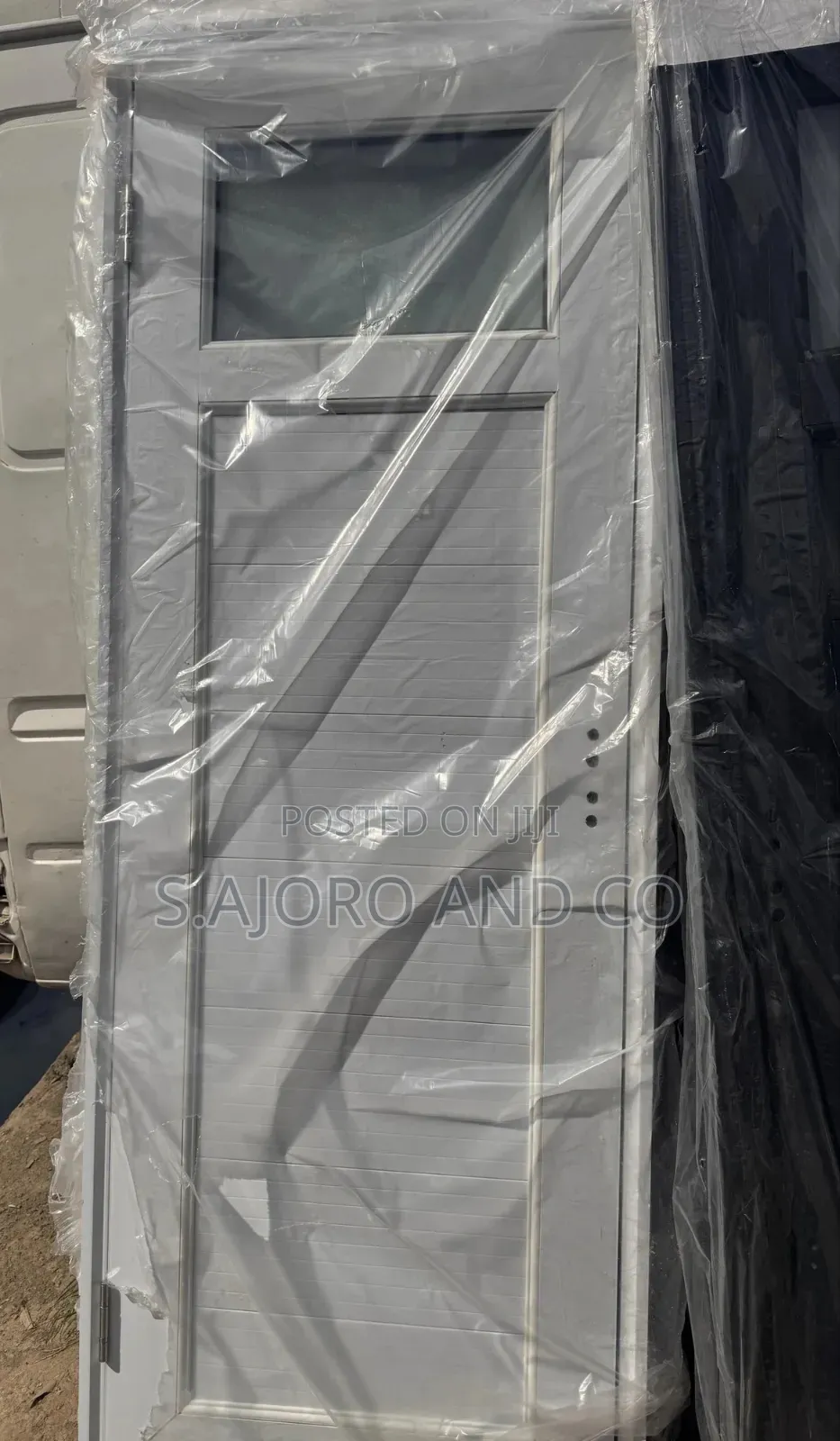 PVC Toilet and Bathroom Door 750mm (Brown and White Available)