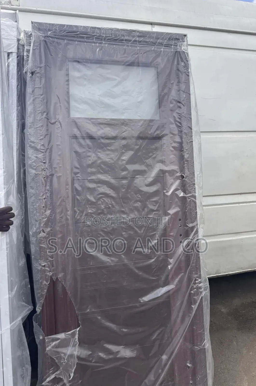 PVC Toilet and Bathroom Door 750mm (Brown and White Available)