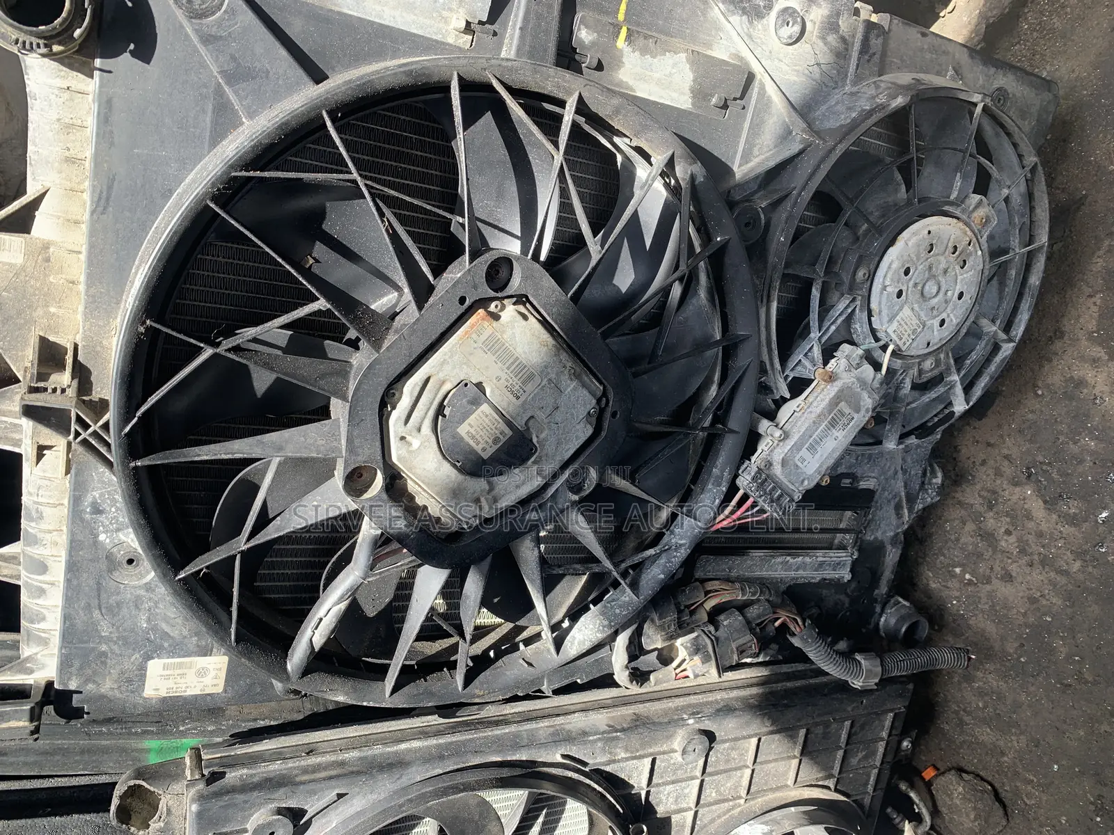 Complete Fan Touareg/Q7/Porsche