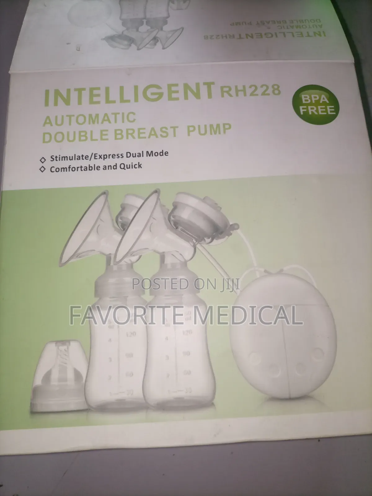 Portable Electric Double Breast Pump
