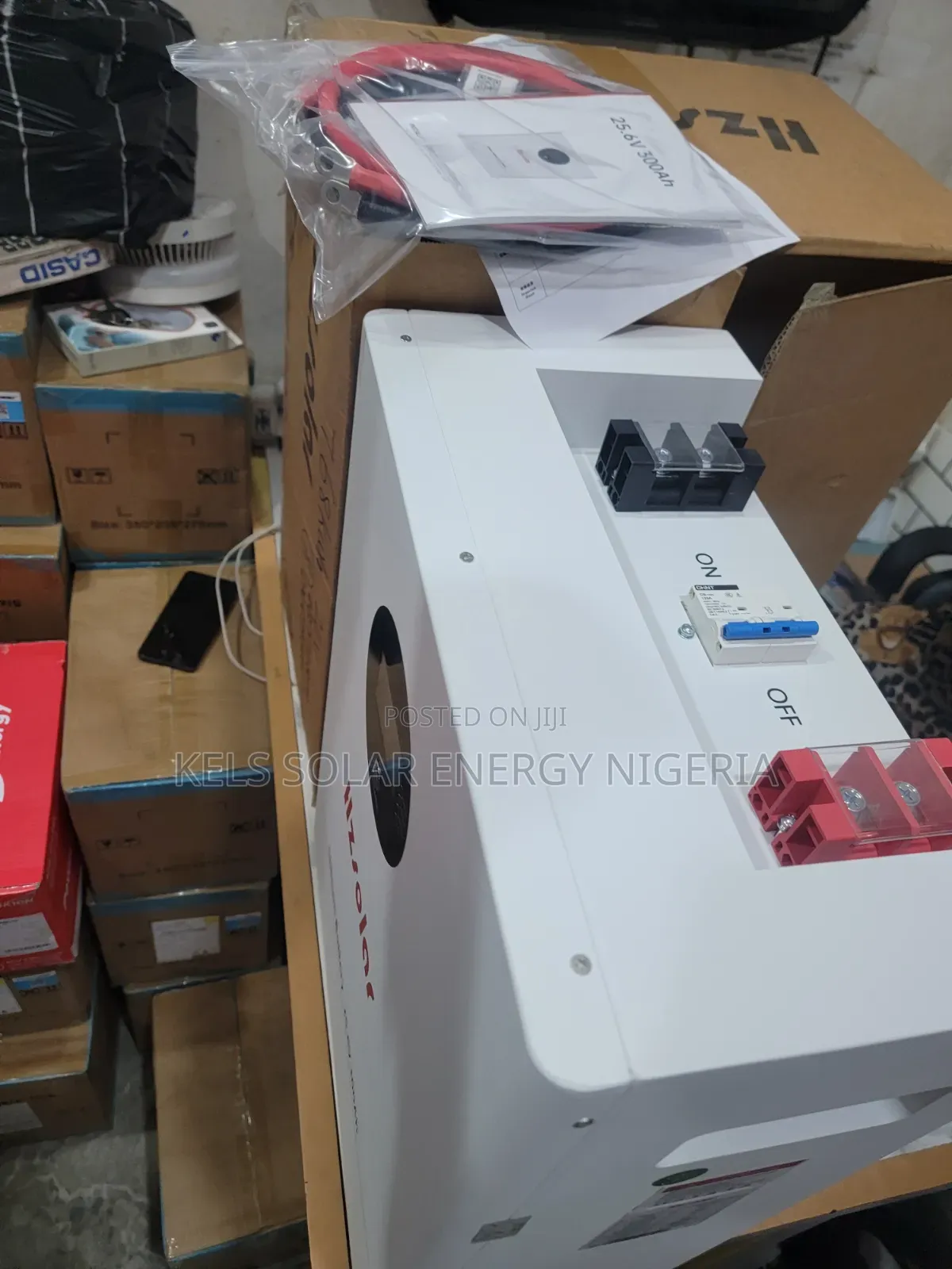7.6kwh Hzsolar Lithium Battery 24v